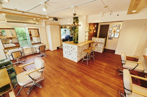 MINTing Hair Salon in Ebisu