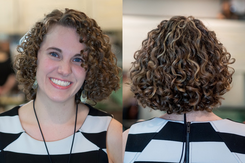 Salon Nepenji package - Picture 5 - beautiful haircut and 3D hair color for natural curly hair