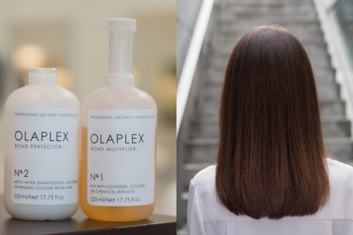 도쿄에서 OLAPLEX 리페어링 트리트먼트로 건조하고 손상된 모발을 되살리세요